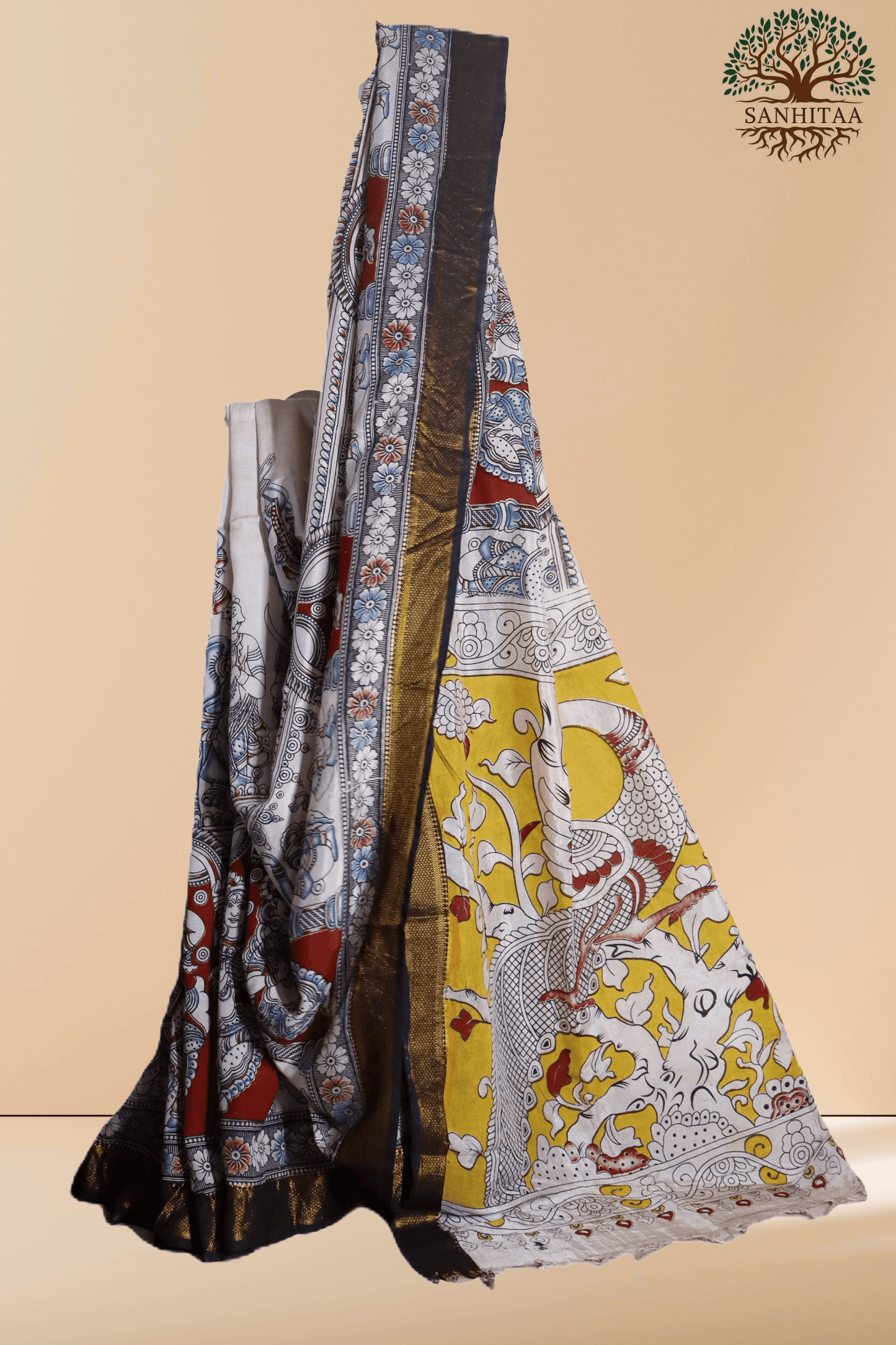 Kalakamkari Chennuri Silk