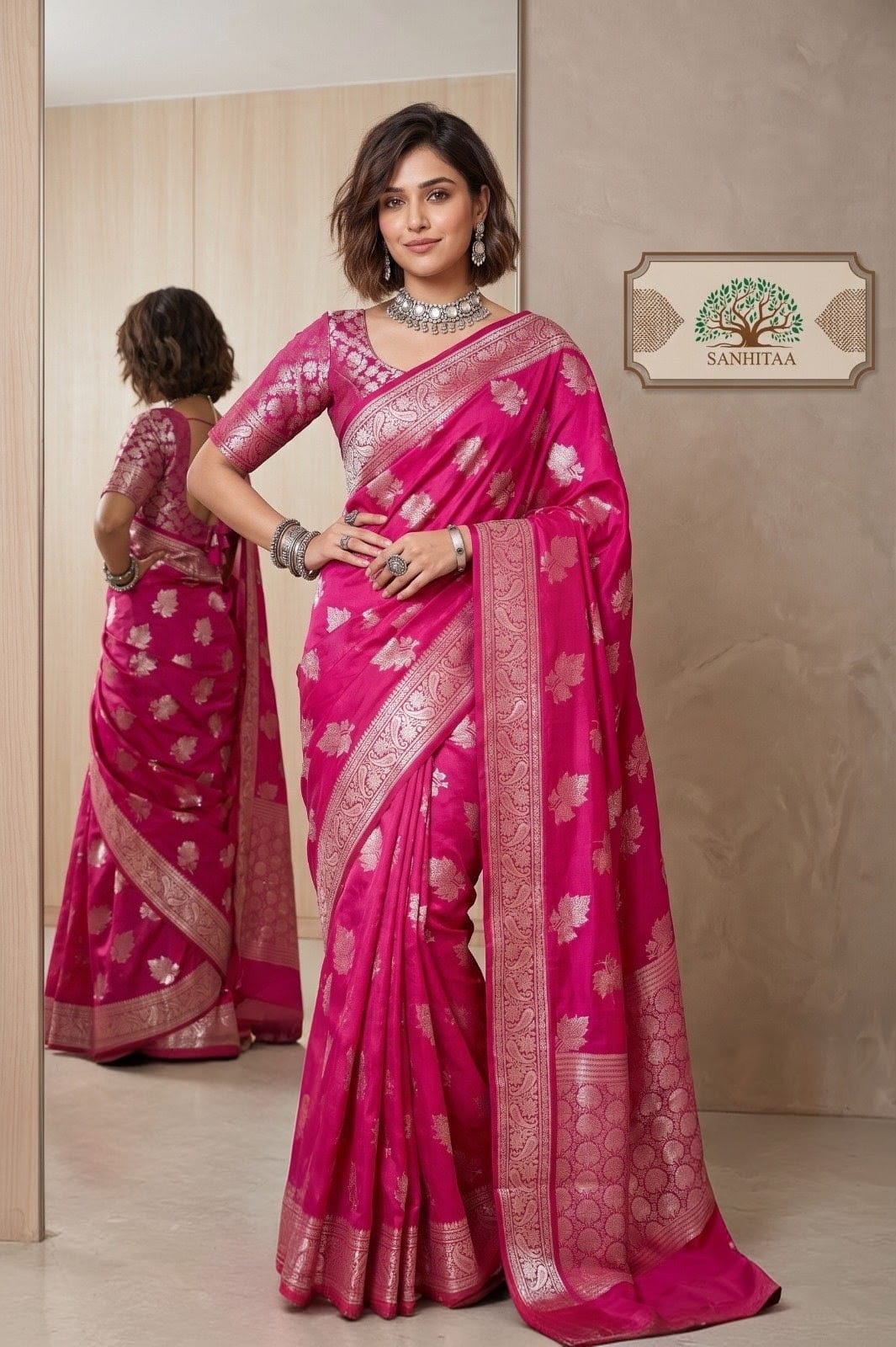 Benarasi Mango Silk