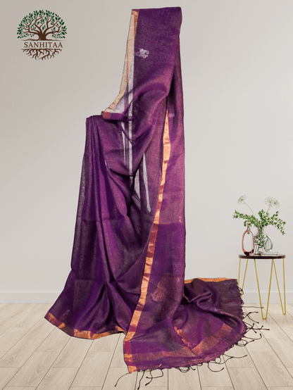 Metallic Tissue Linen