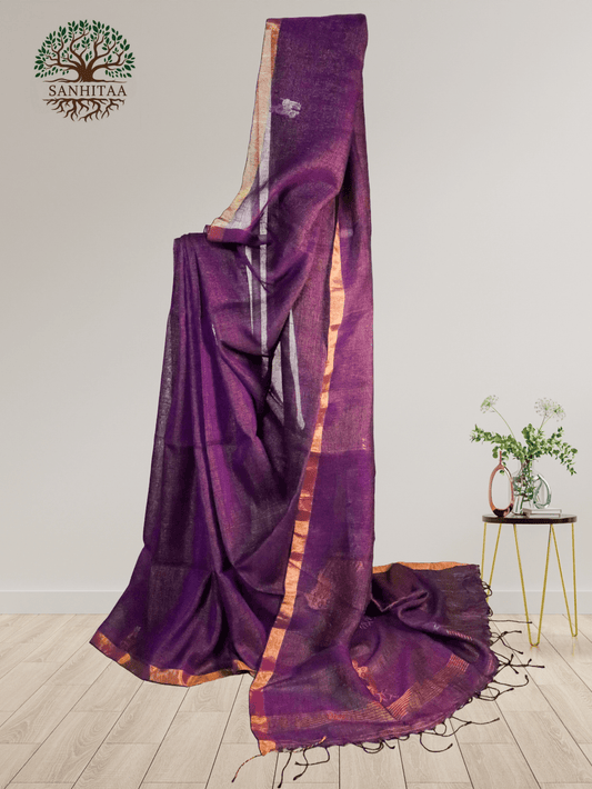 Metallic Tissue Linen
