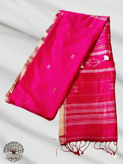 Brighter  Pink Cotton Bhujodi