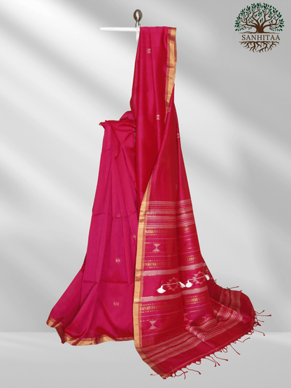 Brighter  Pink Cotton Bhujodi