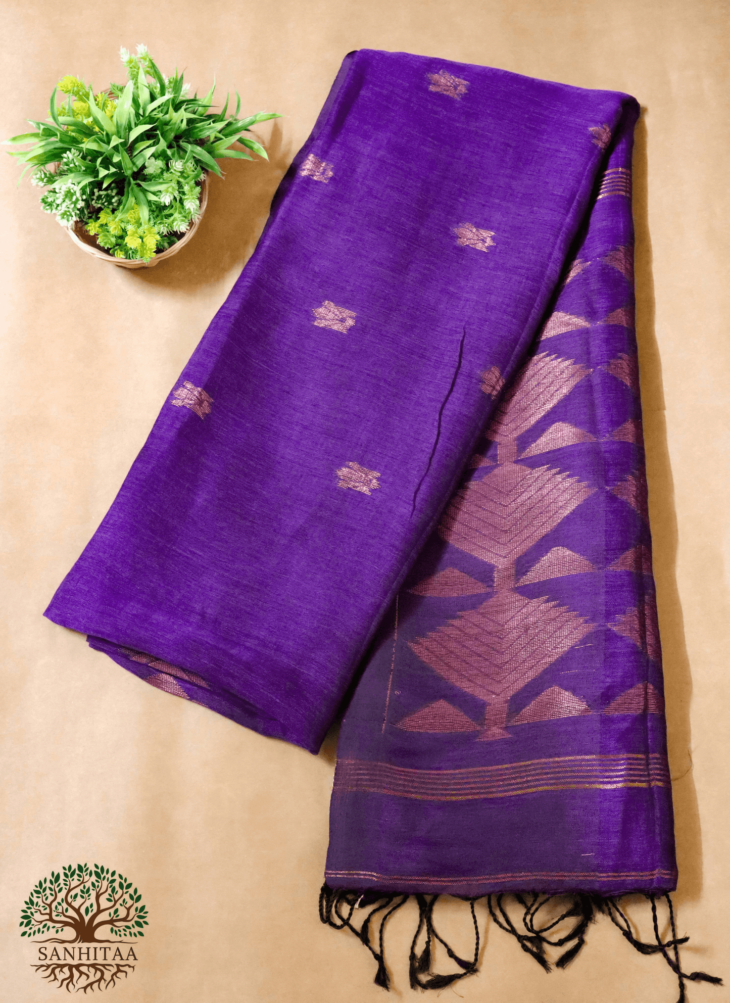 Derpar Linen Jamdani