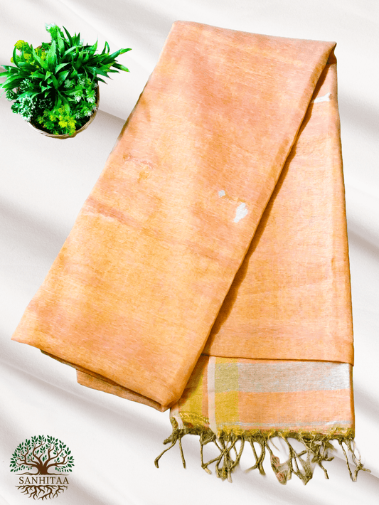 Golden Metallic Linen